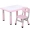 Bàn ghế trẻ em đặt bàn mẫu giáo và ghế nhựa để ăn tranh vẽ bàn nhỏ có thể nâng và hạ bàn học cho bé - Phòng trẻ em / Bàn ghế
