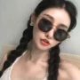 Vintage new Korea 2018 retro kính râm nữ thủy tinh tròn thủy triều người cận thị kính râm mặt tròn mắt kính điện biên phủ