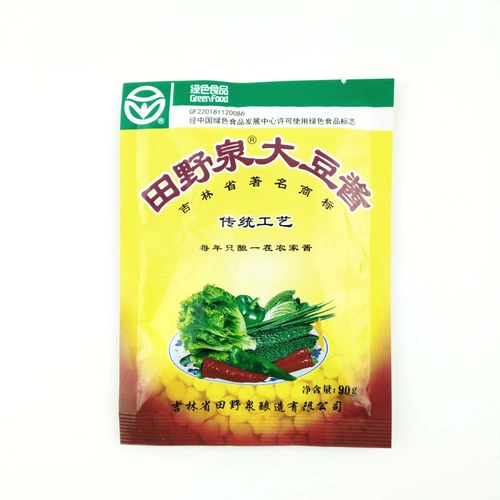 Tianye Spring Da Соус 100G*60 мешков с джилиновым соевым соусом соевый соус северо -восточный соус из соуса удвоенный соус