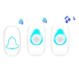 Gate Bell Wireless Home Intelligent Ultra -Long -Distance Electronic Diret Demote Men Ling, перетаскивая двух пожилых людей.