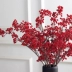 Mô phỏng Quả hồng Chi nhánh Hoa khô Bó hoa phong cách Trung Quốc Trang trí phòng khách Hoa sắp xếp Khách sạn Mall Trang trí Cây giả - Hoa nhân tạo / Cây / Trái cây