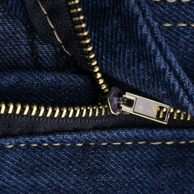 Làm việc của nam giới jeans chịu mài mòn hàn điện thẳng lỏng kích thước lớn phân bón trong cao eo phần dày trung niên quần cha nạp quần thể thao nam Cao bồi