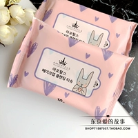 Mua 3 tặng 1 Hàn Quốc Muliu trang điểm remover khăn lau không cồn di động dùng một lần tẩy trang 10 túi bơm tẩy trang svr
