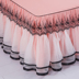 Hàn Quốc phiên bản của công chúa giường ren váy mảnh duy nhất giường bao gồm không trượt nệm Simmons bảo vệ bìa ren lá sen giường 笠 Váy Petti