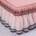Hàn Quốc phiên bản của công chúa giường ren váy mảnh duy nhất giường bao gồm không trượt nệm Simmons bảo vệ bìa ren lá sen giường 笠