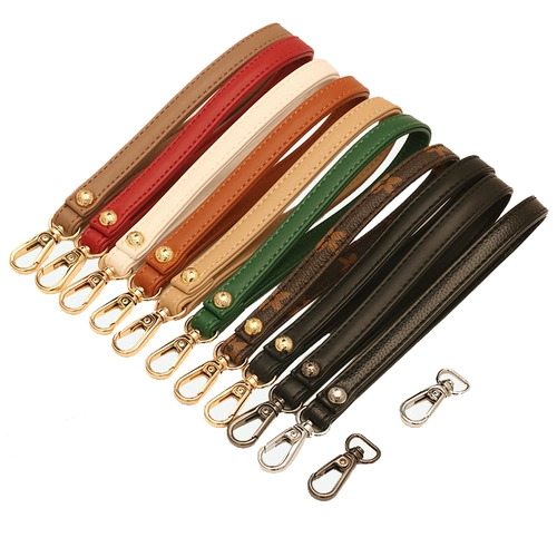 Сумка с петлей на руку, аксессуар для сумки, бумажник, ручка, сменная маленькая сумка клатч, портативный черный браслет, из натуральной кожи