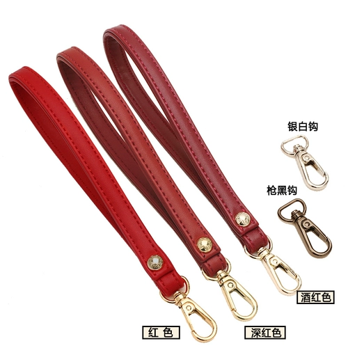 Сумка с петлей на руку, аксессуар для сумки, бумажник, ручка, сменная маленькая сумка клатч, портативный черный браслет, из натуральной кожи