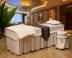 Vẻ đẹp trải giường bốn bộ cao cấp cơ thể massage trải giường SPA giường bìa vàng nhung nhà máy trực tiếp tùy chỉnh Trang bị tấm