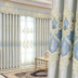 Simple mới custom-made rèm cửa phòng ngủ xong sống phong cách châu Âu bóng jacquard vải thêu xong cửa sổ trần sợi - Phụ kiện rèm cửa khung rèm cửa sổ đẹp Phụ kiện rèm cửa