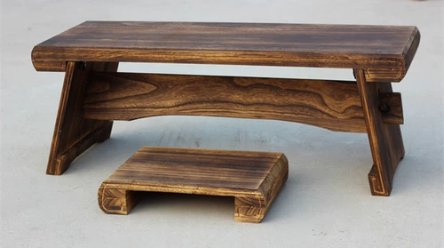 Гукин рухнул столовый стул Tongmu резонансная коробка пианино, антикварная твердая древесина, сборка Fuxi Zhongni и разборка чайного стола Guoxue Tabue