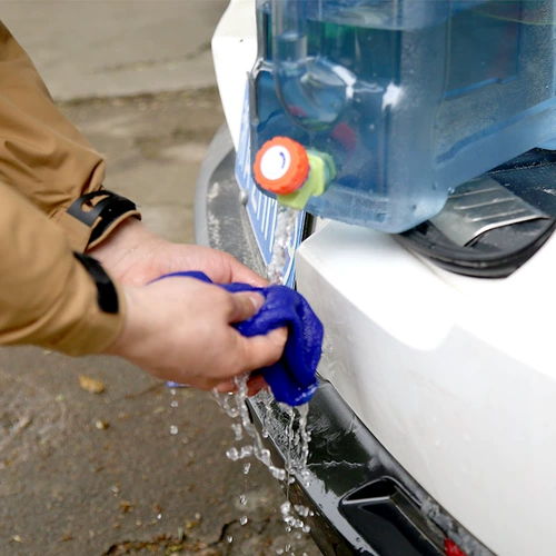 Ведро на открытом воздухе, квадратный ковш