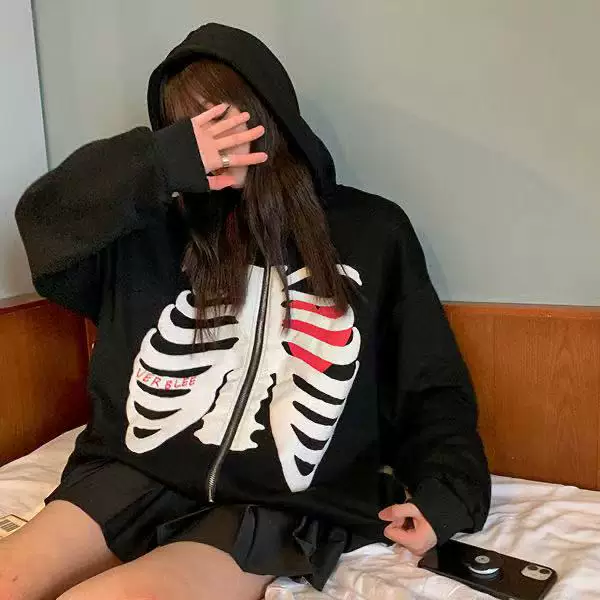 Ретро худи, кардиган, куртка, флисовый свитшот с молнией, американский стиль, желание