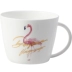 Blue Lotus Flamingo Phnom Penh Cup Mug Bone Bone Ceramic Oatmeal Cup Breakfast Breakfast Cup Creative Ins Dung lượng lớn