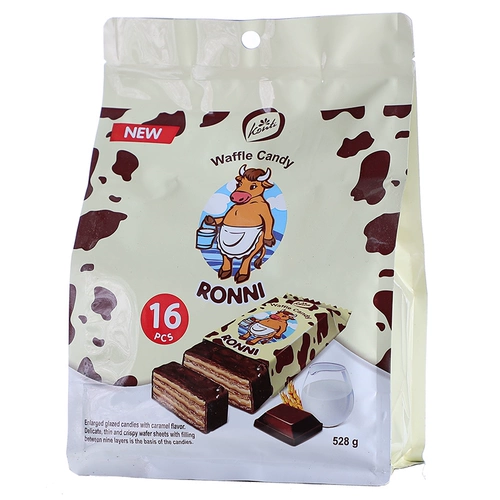 Импортированная русская еда Big Cow Prestige Chocolate Konti Kangji Big Cow Biscuits Leisure закуски 1000 г