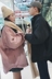 Nhật bản retro màu rắn nhung vài cặp vợ chồng quá khổ bông nam triều mùa đông đứng cổ áo bông lỏng áo khoác phụ nữ Trang phục Couple