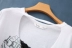 R4D mùa hè mới 2018 của phụ nữ ngắn tay t-shirt thời trang v-cổ hollow chiến đấu ren khí hoang dã top áo phông nữ rộng Áo phông