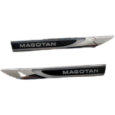 Áp dụng cho 17-21 Magotan B8 8.5 Cài đặt bảng ban đầu của Body Leaf được đánh dấu bên được đánh dấu là trang trí nhãn ban độ cốp điện ô tô cốp ô tô 