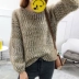 Dễ thương nhỏ tươi mohair áo len lỏng mui xe mùa xuân và mùa thu 2018 mới của Hàn Quốc nữ sinh viên dày quần áo len thời trang công sở nữ cao cấp Áo len