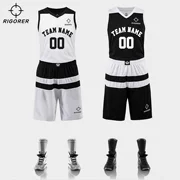 Xác thực đồng phục bóng rổ triển vọng phù hợp với nam giới và phụ nữ bóng rổ đồng phục đội bóng áo đồng phục DIY in bóng quần áo phù hợp