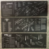 AR15/AK47/Leimington Mouse Pad 30*90см негабаритная резиновая карта