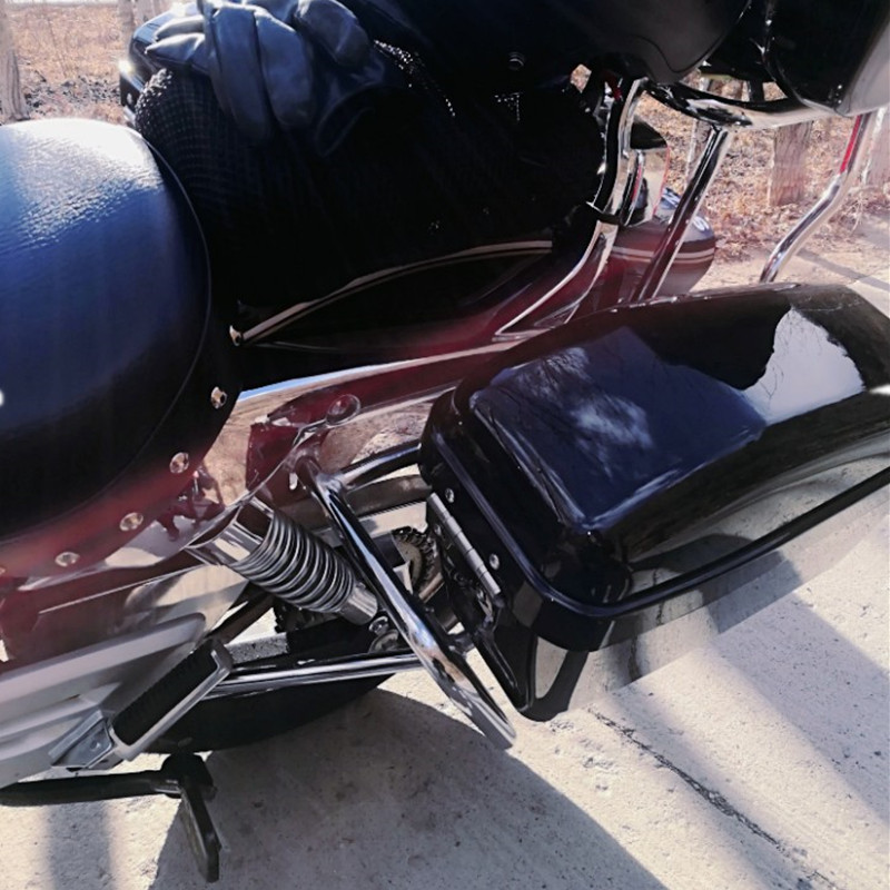 Suitable for Haojue Suzuki GZ150-A modified large side box original shelf without modification to install directly