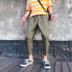 Harajuku phong cách 2018 mùa hè mới chín quần nam lỏng lẻo dụng cụ quần âu Hàn Quốc phiên bản của xu hướng hip hop quần nam quần legging nam Crop Jeans