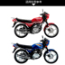 Suzuki King GS125 ghế ngồi xe máy nhẹ Suzuki dao yên xe lớn túi lắp ráp túi lót yên xe máy Đệm xe máy