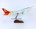 47cm nhựa máy bay mô hình vốn hàng không A320-200 vốn mô phỏng tĩnh máy bay chở khách mô hình bay mô hình đồ trang trí bộ xếp hình cho bé Chế độ tĩnh