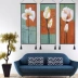 Lotus Trung Quốc phong cách Trung Quốc tấm thảm phòng ngủ phòng khách tấm thảm bông vải lanh bức tranh nghệ thuật hiên sảnh trang trí tường sơn