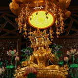Буддийский храм Храм Храм Буддийский зал люстры Золото золотые Большие Летающие Фея Обложка Светодиод