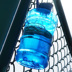 Thể dục cốc nước công suất lớn chai nước nhựa thể thao nam di động chai nước ngoài trời lớn 2.2l chai nước không gian cup Tách