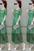 Váy Wang Xiaoyu 2019 lụa mùa hè lụa tơ tằm trưởng thành của phụ nữ sang trọng Ou Shi nhớ lại ba chiếc váy nghỉ ngơi trà Pháp - Váy eo cao chân váy cạp cao Váy eo cao
