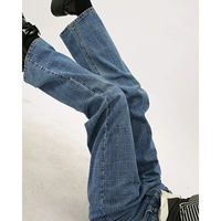 Tide, джинсы, летние дизайнерские штаны, свободный прямой крой, тренд сезона