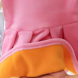 Пуховик, платье, юбка, бархатный утепленный наряд маленькой принцессы, 2022, в корейском стиле