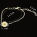 Phiên bản Hàn Quốc của vòng tay hoa cúc nhỏ màu vàng đơn giản và đáng yêu Vòng đeo tay nữ Nhật Bản và Hàn Quốc Trang sức ngọt ngào Hàn Quốc Trang sức bán buôn vòng đeo tay Vòng đeo tay Clasp