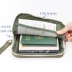 A.shop Hàn Quốc màu sắc cầm tay hai lớp túi hộ chiếu kỹ thuật số túi lưu trữ nam và nữ túi du lịch ly hợp gói Túi thông tin xác thực