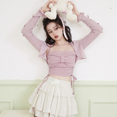 taobao agent Summer knitted belt, jacket, cardigan