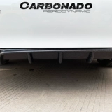 Carbonado BMW Новая 3 серия F30 F35 328 MT MP модификация осадка углеродного волокна Задняя губа