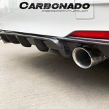 Carbonado BMW Новая 3 серия F30 F35 328 MT MP модификация осадка углеродного волокна Задняя губа