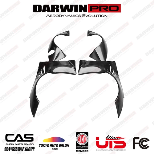 Darwinpro 350Z Руины кролика модифицированные широкие тела передний бампер задний юбка