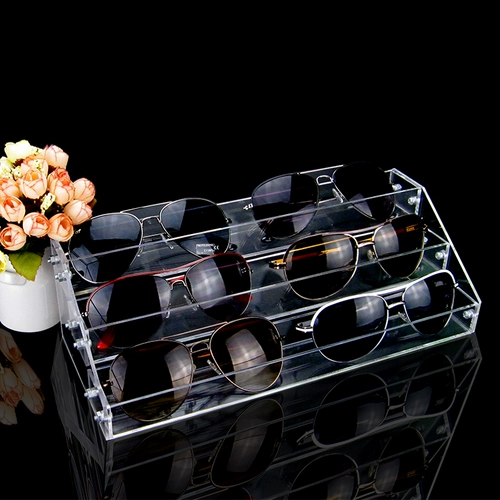 Акриловый стенд, съемный многослойный конструктор, солнцезащитные очки, пластиковая прозрачная система хранения