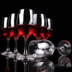 Pha lê rượu vang đỏ đặt nhà 6 Túi cốc nhỏ dày rượu nho thủy tinh Châu Âu pha lê đặt rượu vang Rượu vang