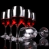 Pha lê rượu vang đỏ đặt nhà 6 Túi cốc nhỏ dày rượu nho thủy tinh Châu Âu pha lê đặt rượu vang