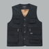 Trung niên và nhung dày áo vest cotton nhiều túi mùa đông cha ông nội bên trong và bên ngoài mặc vest vest vest vest khoác nam Áo vest cotton