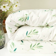 Vẽ tay phong cách mục vụ xanh liễu mảnh chăn bông nhỏ giường bông chăn tươi có thể được tùy chỉnh - Quilt Covers