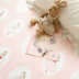 Hai lớp sợi màu hồng công chúa duy nhất mảnh tấm ga trải giường 笠 bông màu hồng tinh khiết tươi mềm gần- phù hợp giường Khăn trải giường
