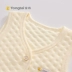 Tong Tai Chun Qiu quần áo trẻ em ấm áp bé trai và bé gái 1-3 tuổi vest vest mỏng cotton vest - Áo ghi lê quần áo sành điệu cho be gái Áo ghi lê