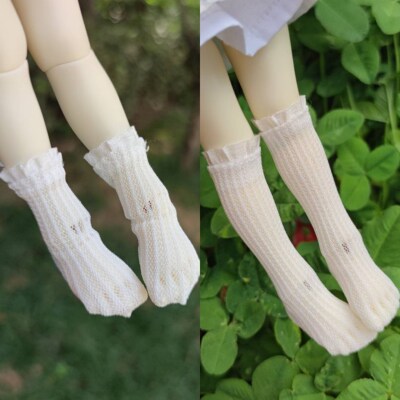 taobao agent Lace white socks, doll, clothing, props