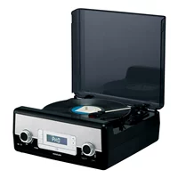 Máy nghe đĩa vinyl KOIZUMI trực tiếp của Nhật Bản Trình phát CD Chuyển đổi MP3 với âm thanh SAD-9801 	đầu đĩa than giả cổ