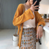 A7seven cotton và linen loose lười biếng màu rắn đan cardigan nữ mùa hè 2018 new thin coat mặt trời quần áo bảo hộ áo len đỏ Đan Cardigan